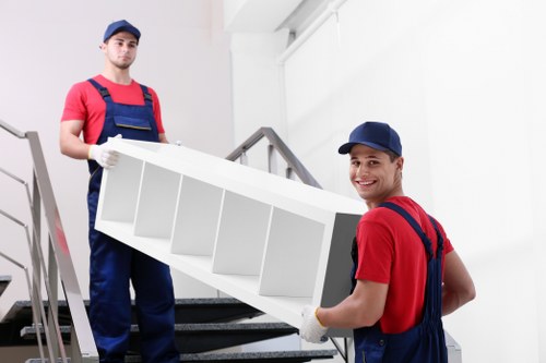 Office removals team planning a commercial move in Hounslow