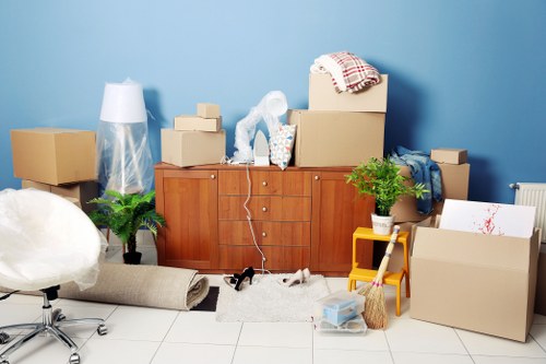 Preparing desks and office furniture for relocation in Hounslow