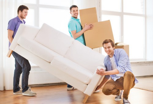 Organised unpacking service in a Hounslow property