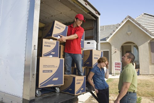 Packing and loading furniture for a Hounslow house move