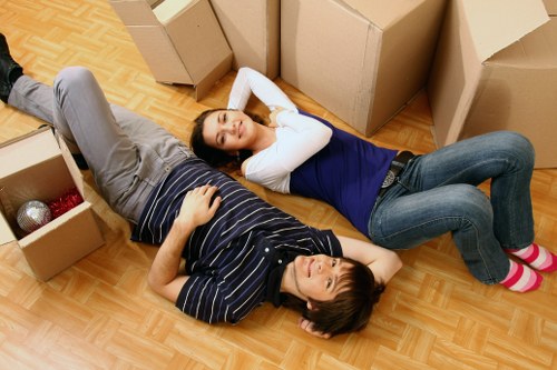 Removal van service helping with a move in Hounslow
