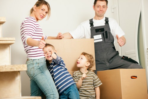Professional movers assisting a local relocation in Hounslow